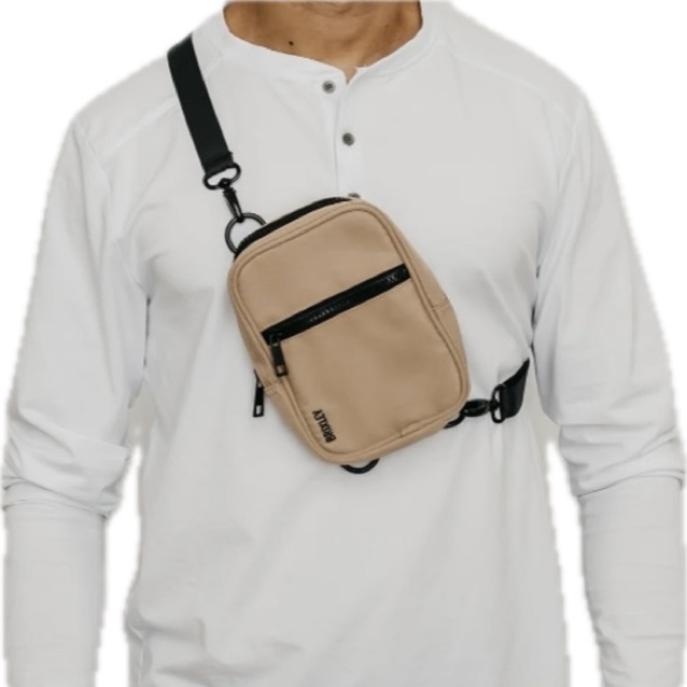 *Brixley Desert Crossbody Sling, 5-in-1 crossbody bag wear in multiple ways